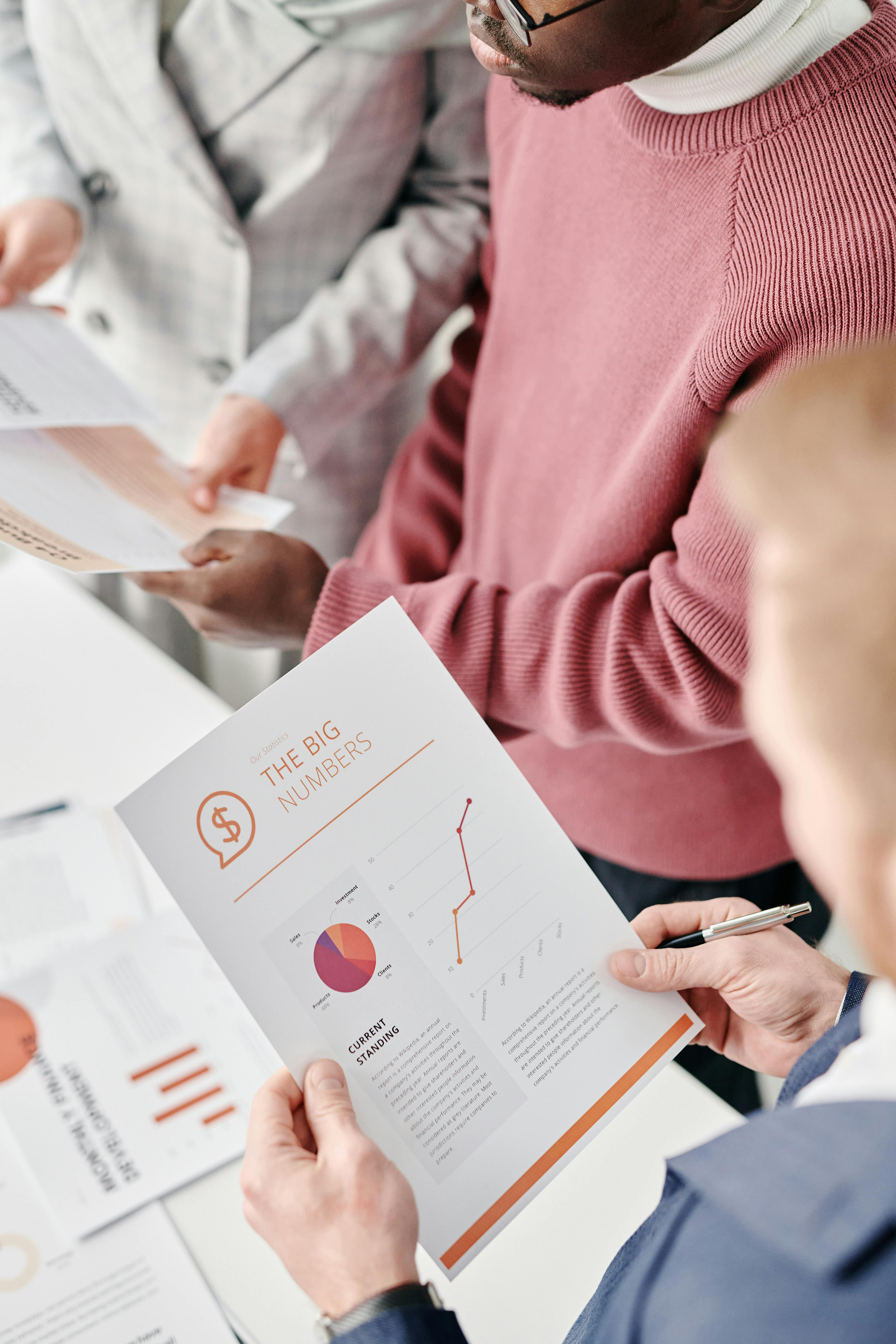 Logistics team in a meeting